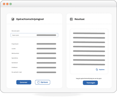 Opdrachtomschrijving